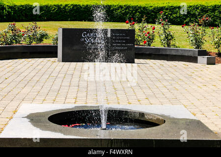 Garden of Solace in Hoyt Arboretum in Washington Park, Portland Oregon Foto Stock