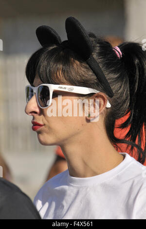 Colour Run Festival di Barcellona Foto Stock