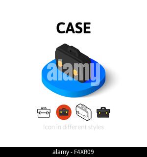 Icona di case in stile differente Illustrazione Vettoriale