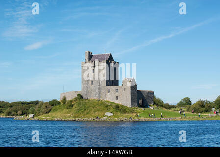 Dunguaire Castle, Kinvara, nella contea di Galway, Irlanda Foto Stock