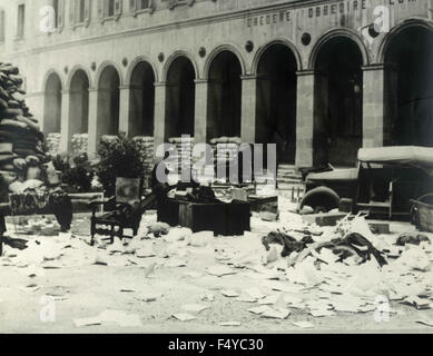 Scena del film italiano "Tutti a casa" (tutti andare a casa) da Luigi Comencini, 1960 Foto Stock