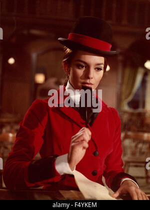 Attrice italiana Silvia Donato in una scena del film 'I Quattro del Pater Noster", 1969 Foto Stock