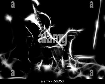 Il suono della musica Foto Stock