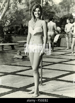 Unidentified attrice in costume da bagno Foto Stock