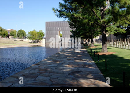 Oklahoma City Memorial - Oklahoma City Foto Stock