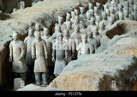 Guerrieri di Terracotta. No.1 pit. Foto Stock
