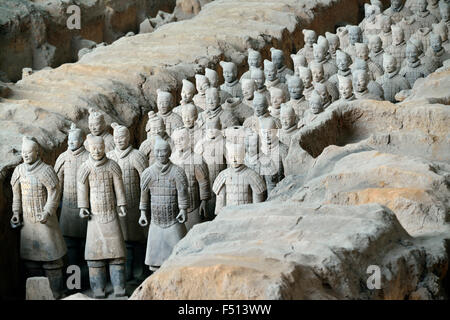 Guerrieri di Terracotta. No.1 pit. Foto Stock
