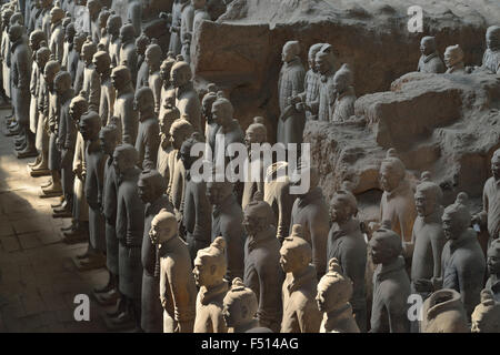 Guerrieri di Terracotta. No.1 Pit. Foto Stock