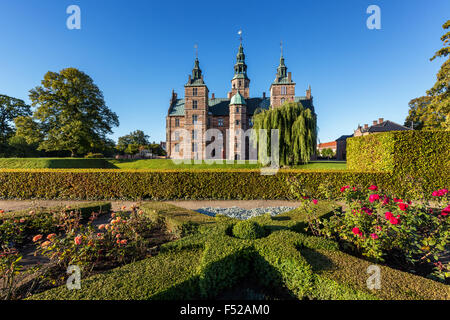 Il Castello di Rosenborg, Copenhagen, Danimarca Foto Stock