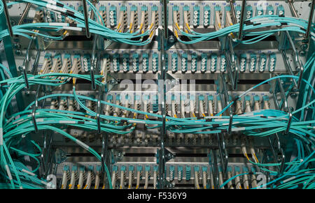 La tecnologia e i servizi cloud di un data center Foto Stock