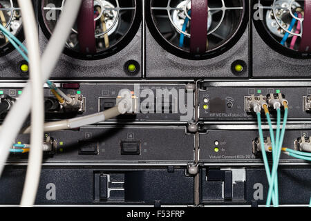 La tecnologia e i servizi cloud di un data center Foto Stock