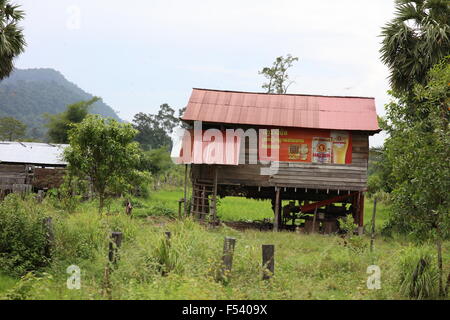 Casa in Cambodia Foto Stock