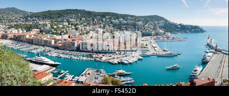 Nizza, Le Port, Cote d' Azur, Francia Foto Stock