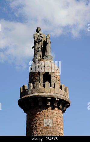 Tour de Kerroc'h,Ploubazlanec vicino a Paimpol,Anse de Paimpol,Cotes-d'Armor,Bretagne,Brittany,Francia Foto Stock