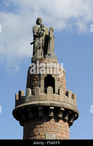 Tour de Kerroc'h,Ploubazlanec vicino a Paimpol,Anse de Paimpol,Cotes-d'Armor,Bretagne,Brittany,Francia Foto Stock