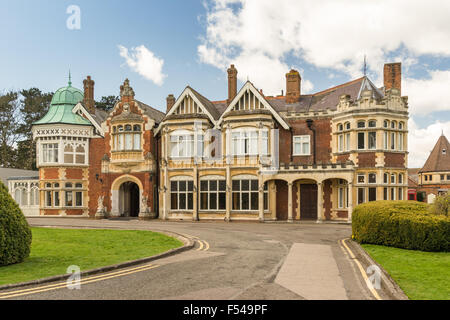 Blecthley Park Mansion Foto Stock