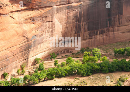 La Casa Bianca, il Canyon De Chelly National Monument, Arizona, Stati Uniti d'America Foto Stock