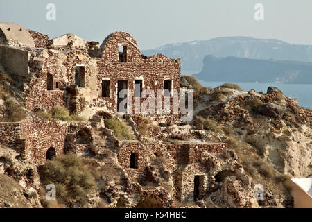 Santorini, Grecia - 19 Settembre 2015: Santorini ,Thera e ufficialmente Thira , Grecia il 19 settembre 2015- Santorini è un è Foto Stock