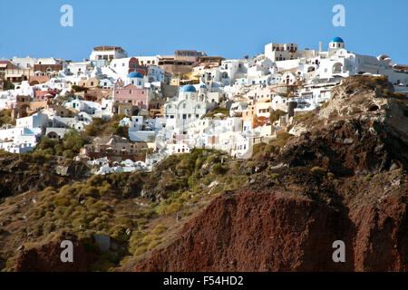 Santorini, Grecia - 19 Settembre 2015: Santorini ,Thera e ufficialmente Thira , Grecia il 19 settembre 2015- Santorini è un è Foto Stock