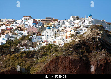 Santorini, Grecia - 19 Settembre 2015: Santorini ,Thera e ufficialmente Thira , Grecia il 19 settembre 2015- Santorini è un è Foto Stock