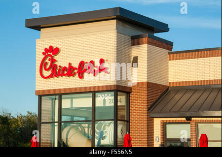 Chick-fil-A è la catena di fast food più quotata d'America. (USA) Foto Stock