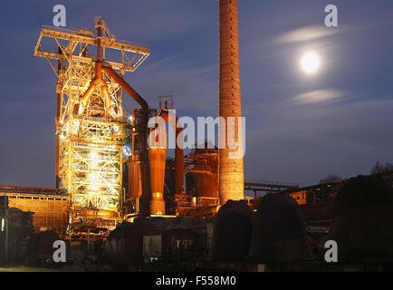 DEU, Deutschland, Ruhrgebiet, Hattingen, Westfaelisches Industriemuseum Henrichshuette, Hochofen 3. Foto Stock