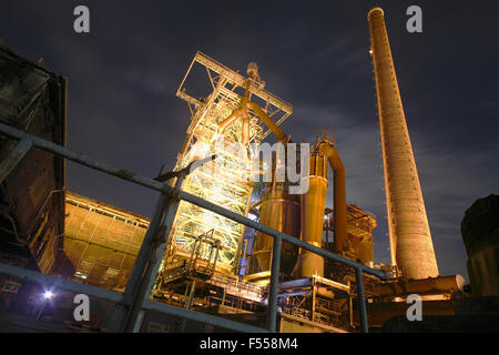 DEU, Deutschland, Ruhrgebiet, Hattingen, Westfaelisches Industriemuseum Henrichshuette, Hochofen 3. Foto Stock