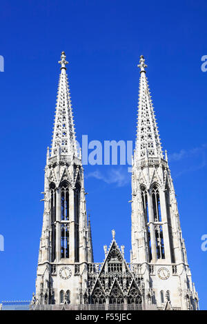 Chiesa Votiva (Votivkirche), Vienna, Austria, Europa Foto Stock