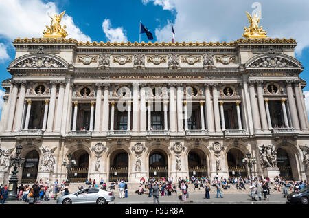 Opera, Opéra National de Paris, Academie Nationale de Musique, Palais Garnier, Parigi, Francia Foto Stock