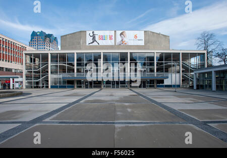 Queen Elizabeth Theatre, Cambie San, nel centro cittadino di Vancouver, Canada Foto Stock