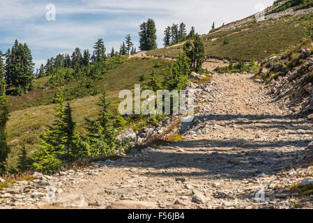 Laghi foliatile nel Parco Garibaldi, bellissima escursione e la splendida natura della British Columbia, Canada Foto Stock