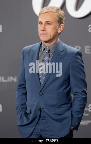 Berlino, Ca, Germania. 28 ott 2015. Christoph Waltz.tedesco premiere di 'Spectre' .Berlin, Germania .Ottobre 28, 2015 Credit: Roger Harvey/Globe foto/ZUMA filo/Alamy Live News Foto Stock