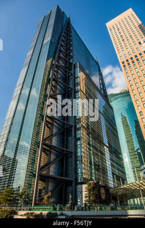 Sede della Nippon Television Network Corporation,Minato-Ku,Tokyo Giappone Foto Stock