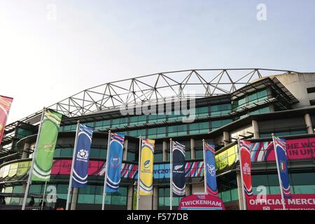 Il Rugby World Cup 2015 Stadio di Twickenham Foto Stock