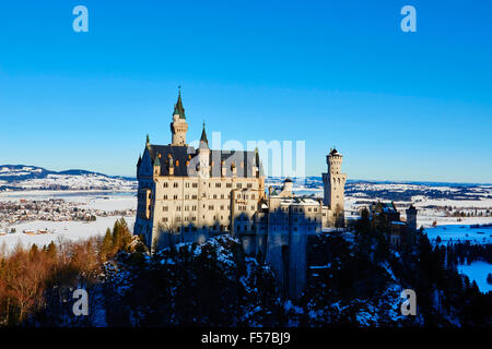 In Germania, in Baviera, Scwangau, il Castello di Neuschwanstein Foto Stock