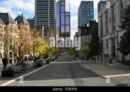 Presso la McGill University Campus in Montreal, Quebec. Foto Stock