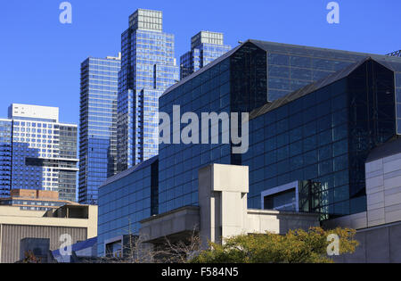 Jacob K. Javits Convention Center aka Javits Center nel west side di Manhattan. La città di New York. Stati Uniti d'America Foto Stock