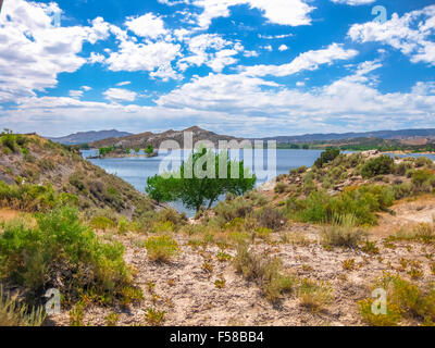 Flaming Gorge serbatoio Foto Stock