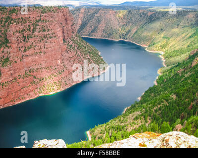 Flaming Gorge Recreation Area Foto Stock