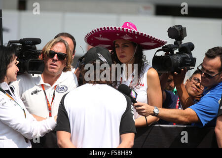 Città del Messico. 29 ott 2015. Motorsports: FIA Formula One World Championship 2015, il Gran Premio del Messico, #14 Fernando Alonso (ESP, McLaren Honda), Credit: dpa picture alliance/Alamy Live News Foto Stock