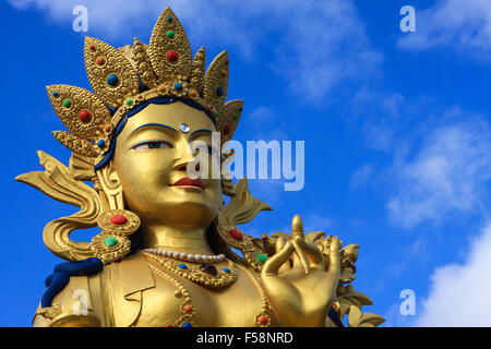 La guarigione Tara statua del buddismo Foto Stock