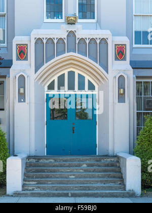 Il punto grigio scuola secondaria (1929), situato nel Kerrisdale e Shaughnessy aree di Vancouver, BC, Canada Foto Stock