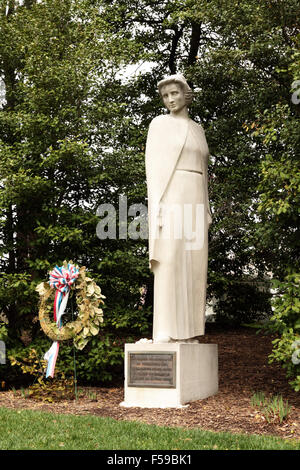 Gli infermieri Memorial il Cimitero di Arlington USA Foto Stock