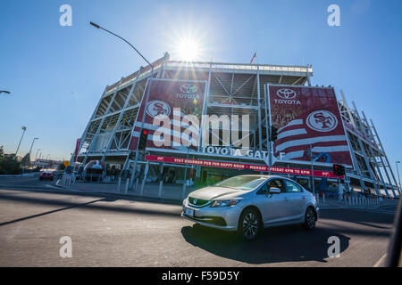 Levi Stadium casa dei San Francisco 49ers squadra di calcio in Santa Clara California home del superbowl 2016 50 Foto Stock