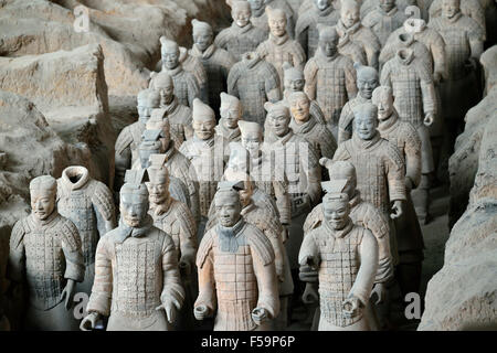 Guerrieri di Terra-Cotta No.1 Pit. Foto Stock