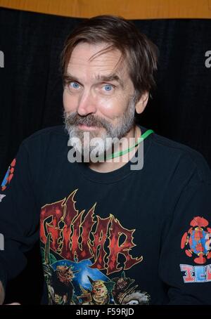 Orlando, FL, Stati Uniti d'America. 30 ott 2015. Bill Moseley di presenze per Spooky Empire Ultimate week-end di Halloween - Ven, Hyatt Regency Hotel, Orlando, FL 30 ottobre 2015. Credito: Derek Storm/Everett raccolta/Alamy Live News Foto Stock