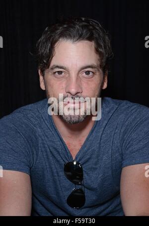 Orlando, FL, Stati Uniti d'America. 30 ott 2015. Skeet Ulrich di presenze per Spooky Empire Ultimate week-end di Halloween - Ven, Hyatt Regency Hotel, Orlando, FL 30 ottobre 2015. Credito: Derek Storm/Everett raccolta/Alamy Live News Foto Stock