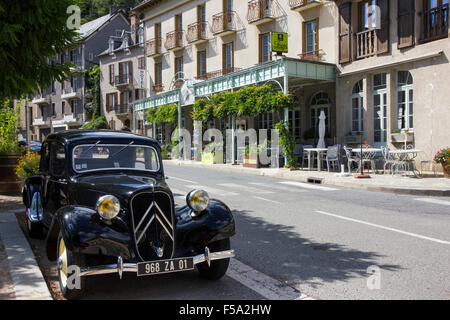 Citroen Avant trazione, famosa trazione anteriore auto con corpo monoscocca Foto Stock