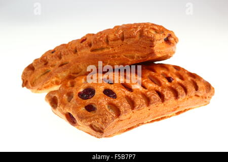 Viennoiserie. Apple e mirtillo pasta sfoglia. Foto Stock