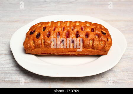 Viennoiserie. Apple e mirtillo pasta sfoglia. Foto Stock